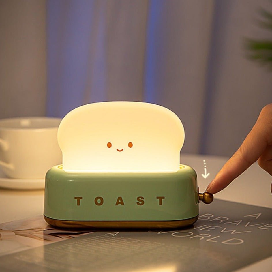 Toast Night Light Avocado Green Lighting - Tophatter Daily Deals