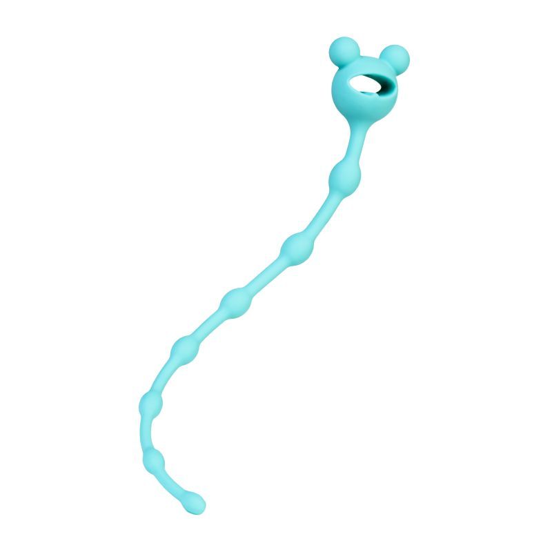 Todo Froggy Anal Chain in Teal for Beginners 27cm > Anal Range > Anal Beads - Tophatter Daily Deals