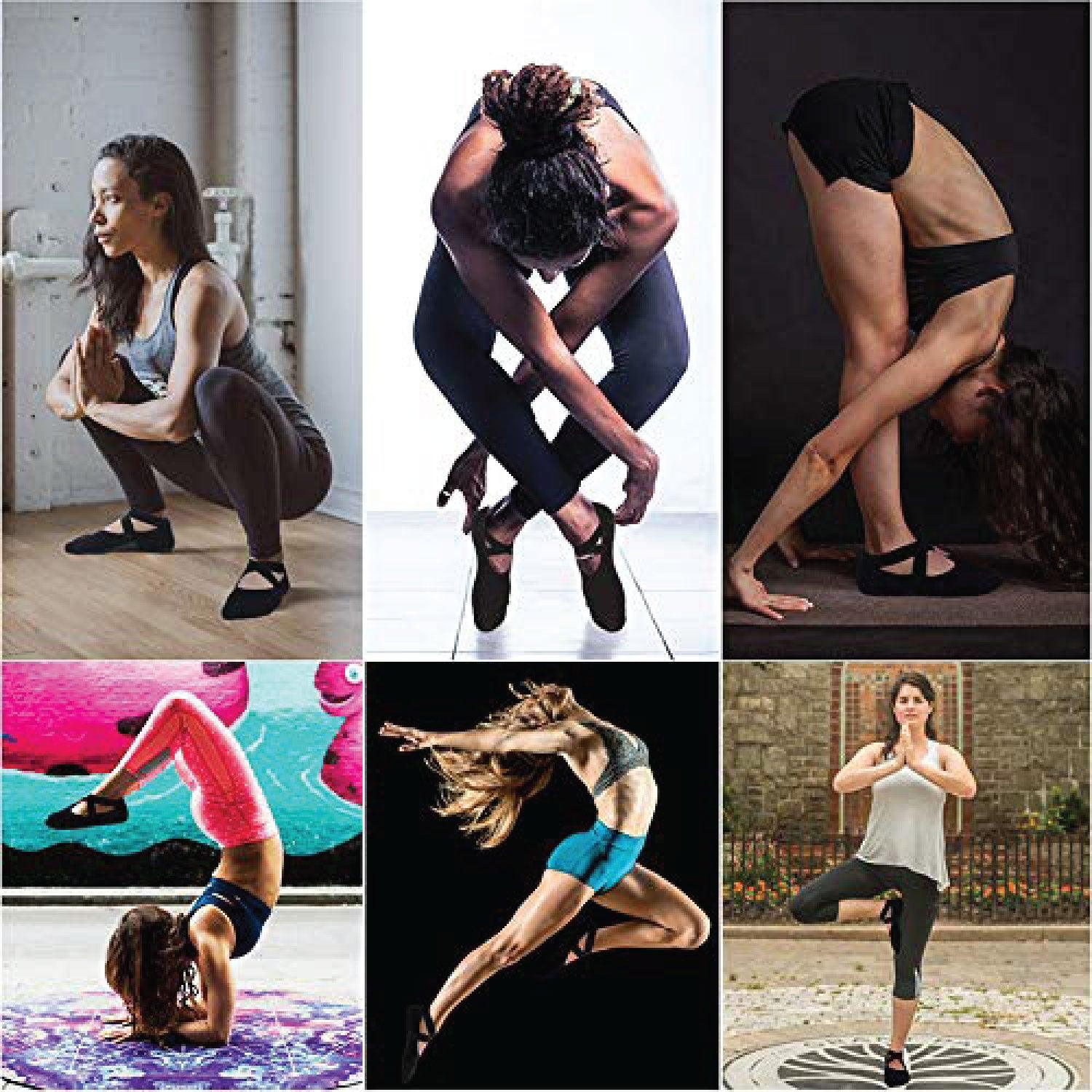 Toeless Yoga Socks - Tucketts Women's Allegro Yoga Socks - Tophatter Daily Deals