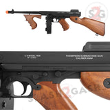 Thompson 1928 Chicago Typewriter Full Metal SMG Tommy Gun Airsoft AEG Airsoft-AEGmetal - Tophatter Daily Deals