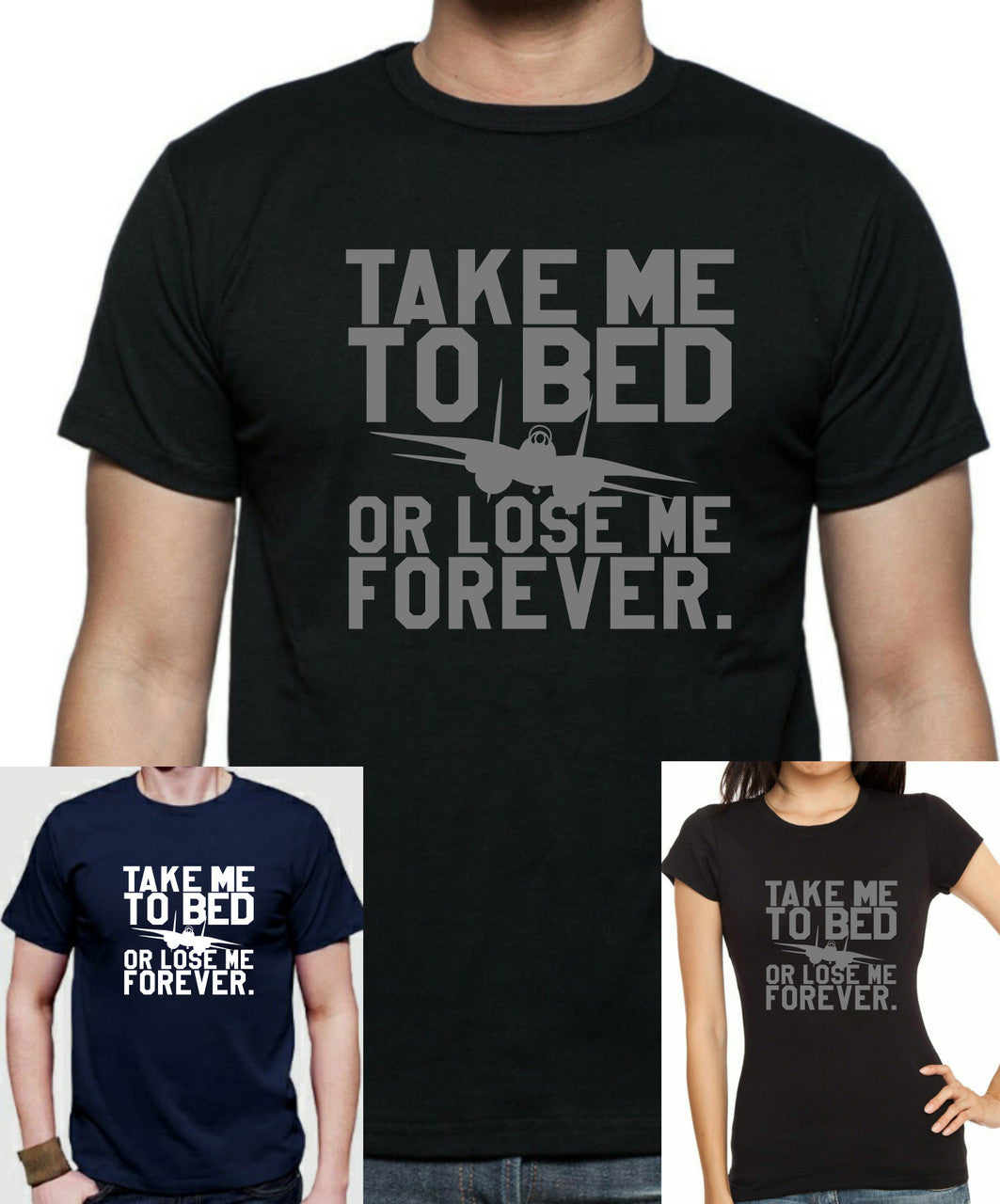 Top Gun - Take Me To Bed T-Shirt - Tophatter Daily Deals
