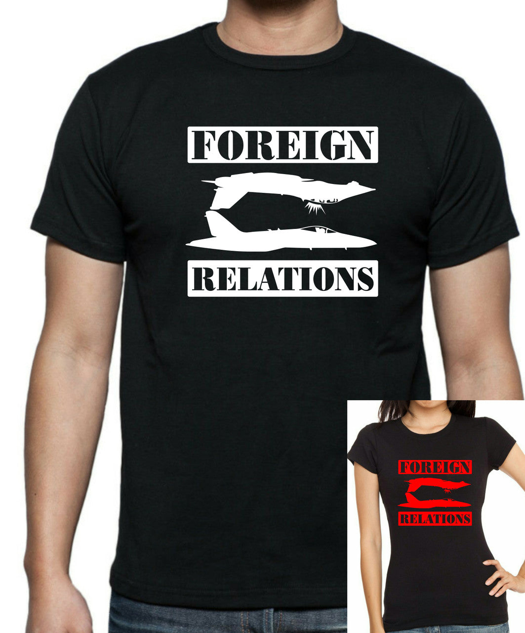 Top Gun - Top Gun Foreign Relations T-Shirt - Tophatter Daily Deals