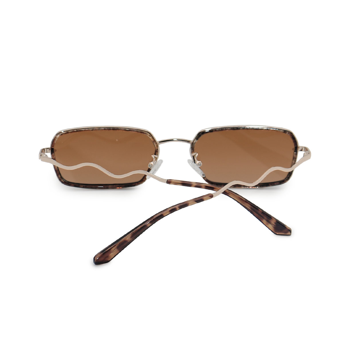 TopFoxx Eve - Women's Brown Sunglasses Sunglasses - Tophatter Daily Deals