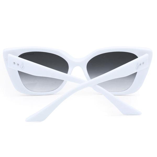TopFoxx Sustainable SOPHIA - White Women's Sunglasses Sunglasses - Tophatter Daily Deals