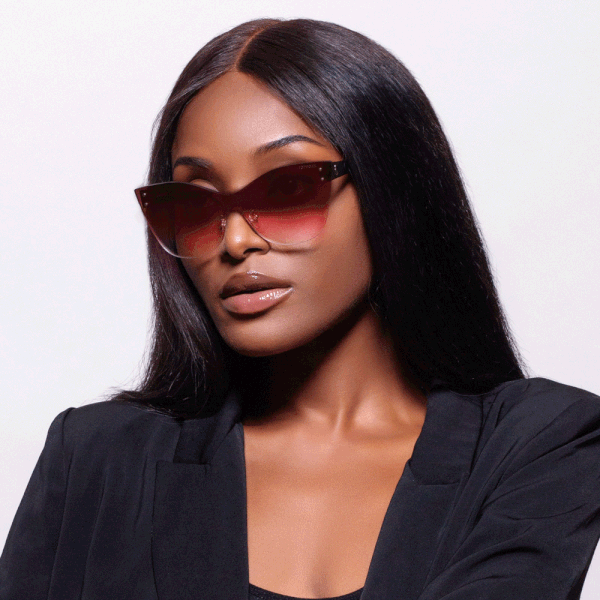 TopFoxx Sustainable Venice 2 - Faded Burgundy Women's Sunglasses Sunglasses - Tophatter Daily Deals