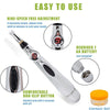 Electric Laser Acupuncture Pen - This pen is a painless, acupuncture-type stimulation that uses an electric pulse to activate tissues, firm sagging and aging skin, promote healthy blood circulation