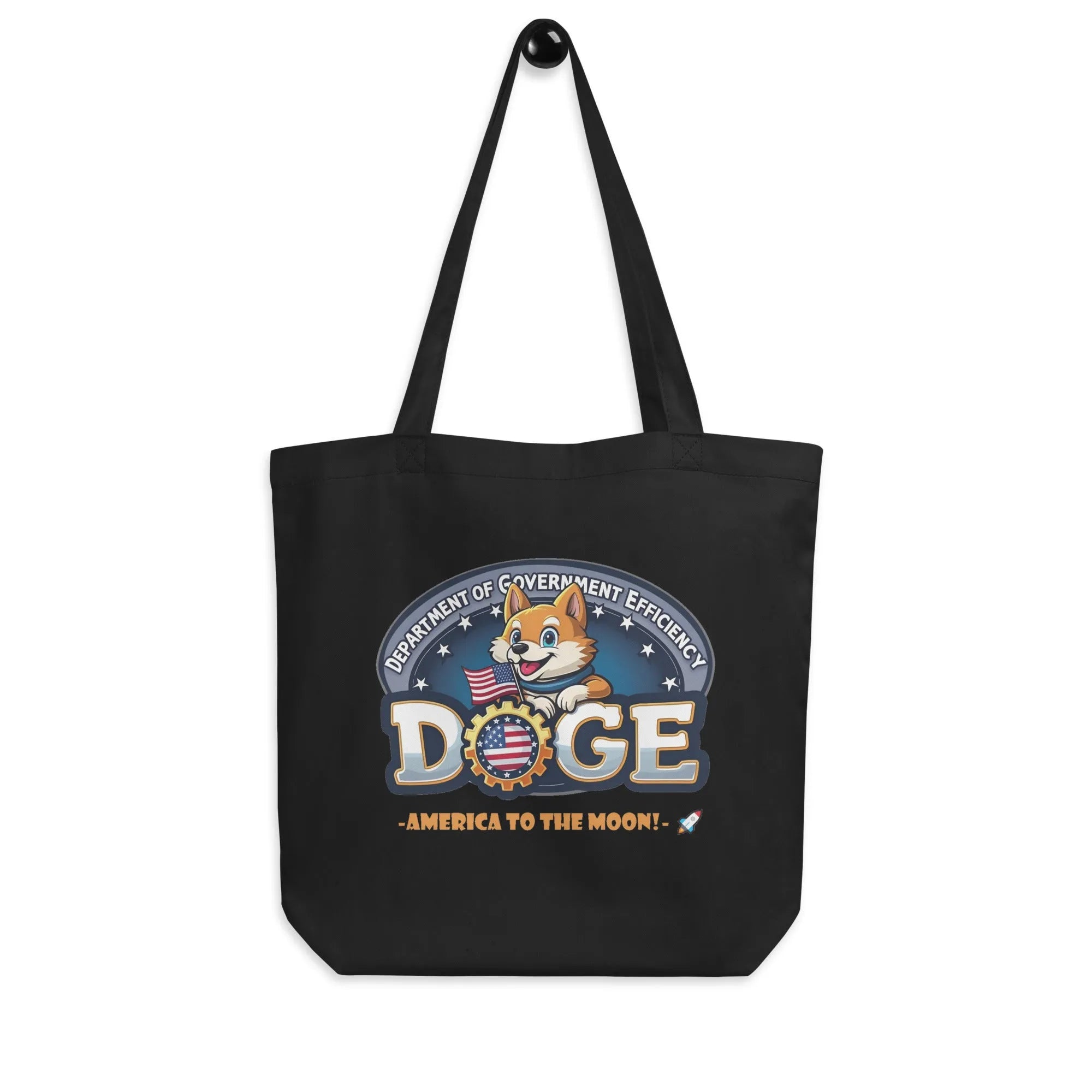 Department Of Government Efficiency Eco Tote Bag Tote Bags - Tophatter Daily Deals