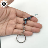 Tiny Topotek Ghost Gun Metal Keychain - Tophatter Daily Deals