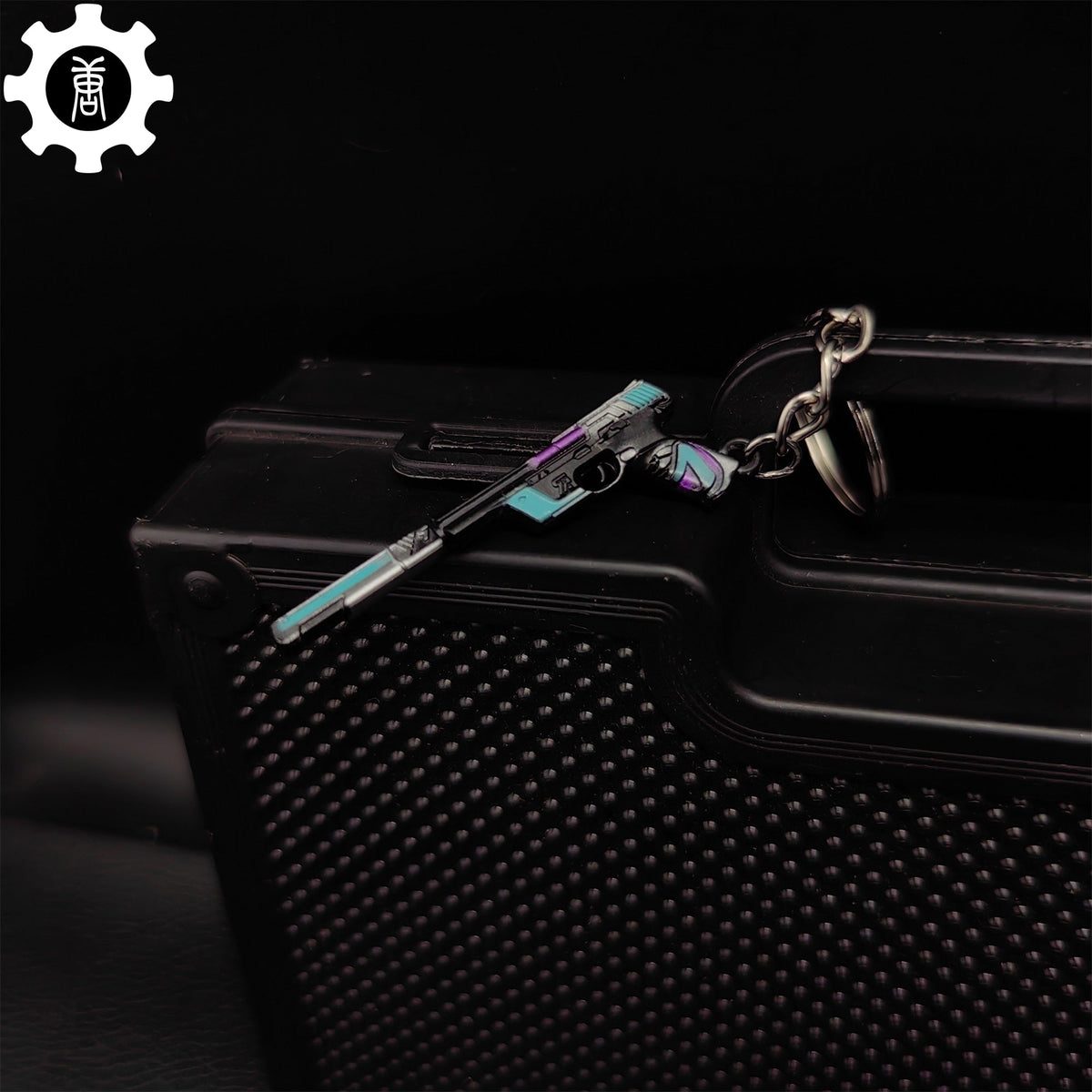 Tiny Topotek Ghost Gun Metal Keychain - Tophatter Daily Deals