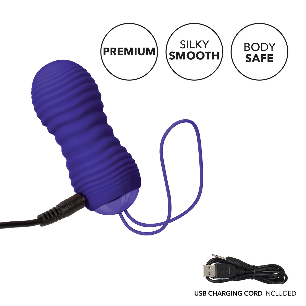 Slay ThrustMe Remote Control Ribbed Bullet Vibrator > Sex Toys For Ladies > Vibrating Eggs - Tophatter Daily Deals