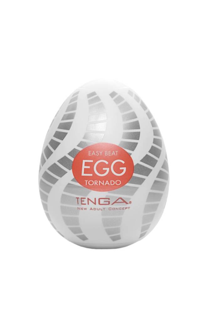 Tenga - Egg - Tornado Textured Egg Masturbator Sex Toy - Tophatter Daily Deals