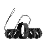 Total Restraint Complete Set in Black for BDSM Play > Bondage Gear > Collars & Leashes - Tophatter Daily Deals