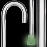 Porcelain In Ice Cane: White Line in Translucent Clear Shaft Clear Lucite Walking Canes - Tophatter Daily Deals