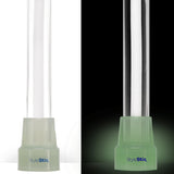 Porcelain In Ice Cane: White Line in Translucent Clear Shaft Clear Lucite Walking Canes - Tophatter Daily Deals