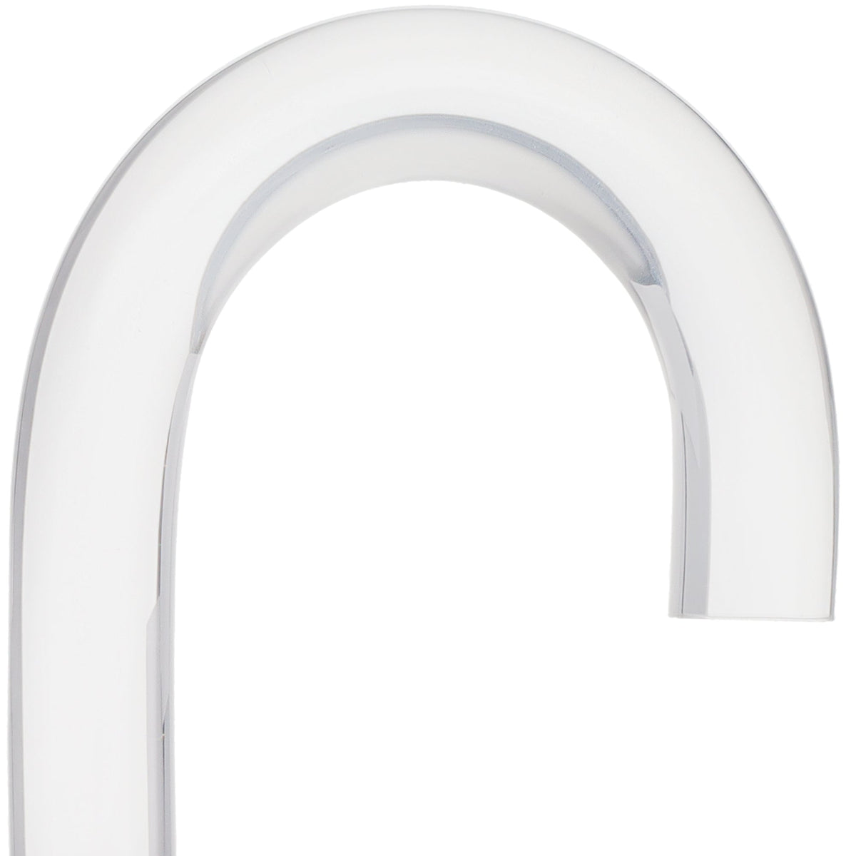 "Crystal Clarity" Cane: Invisible & Translucent Shaft Clear Lucite Walking Canes - Tophatter Daily Deals