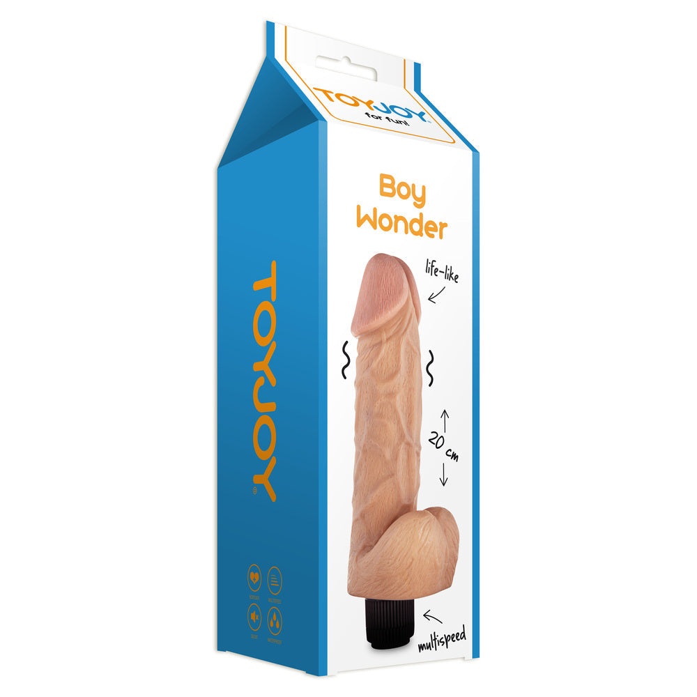ToyJoy Boy Wonder Large 9 Inch Firm Penis Vibrator > Vibrators > Realistic Vibrators - Tophatter Daily Deals
