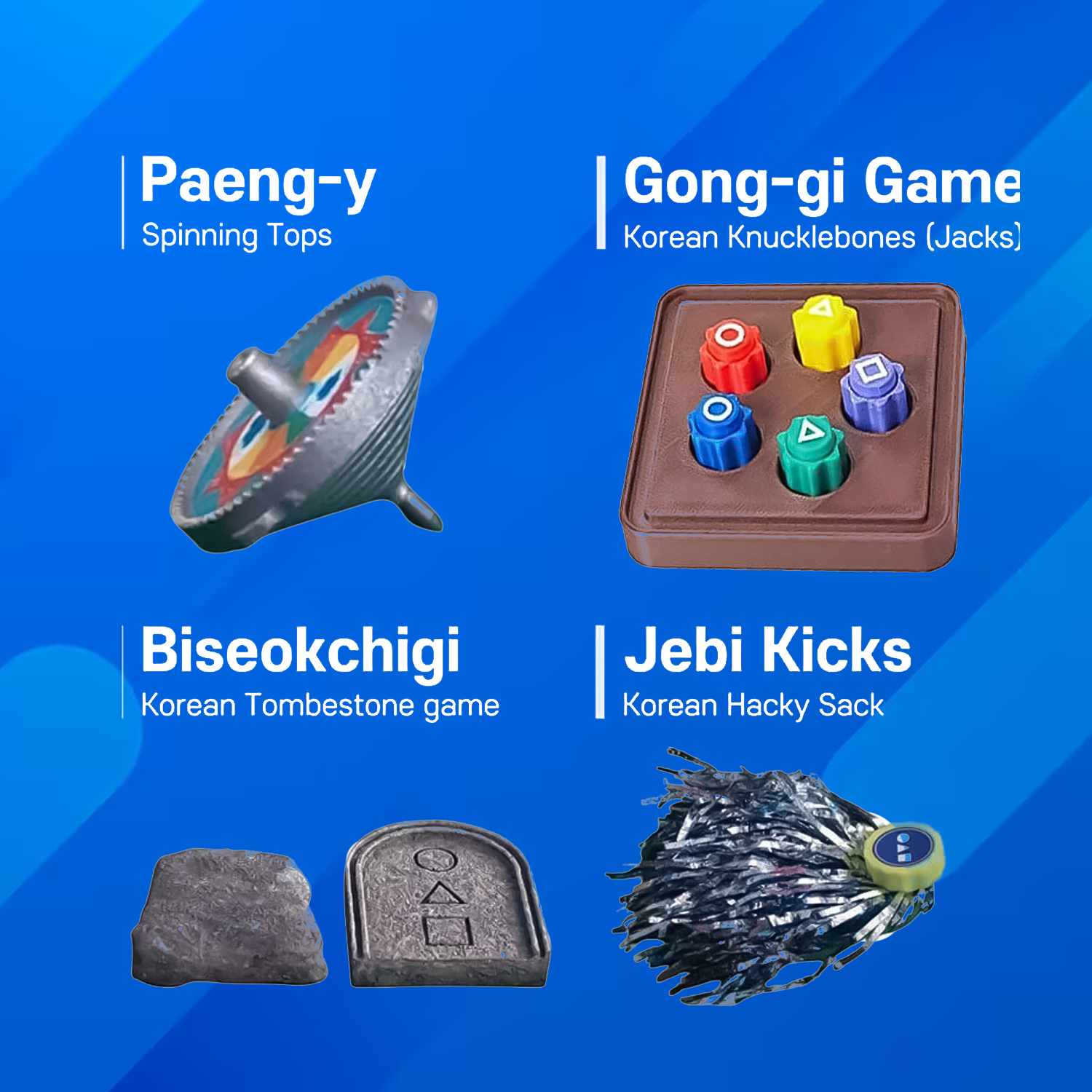 Squid Game Gonggi Set – Netflix-Inspired Traditional Game for Kids, Teens & Collectors Squid Game Gonggi Set - Tophatter Daily Deals