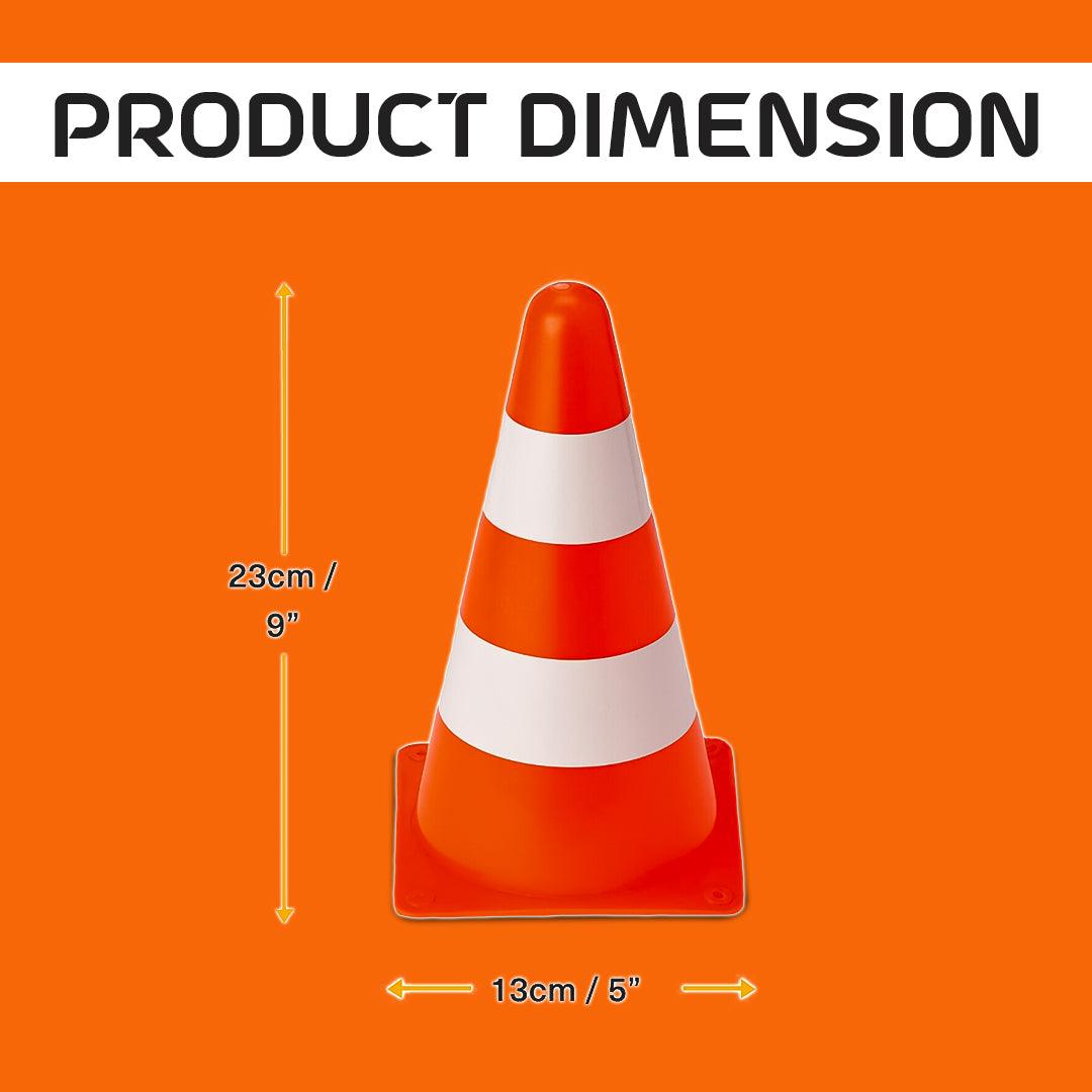 Training Cones Football - 12pcs Orange & White Training Cones Markers Agility Sports Football Soccer Sports & Outdoor - Tophatter Daily Deals