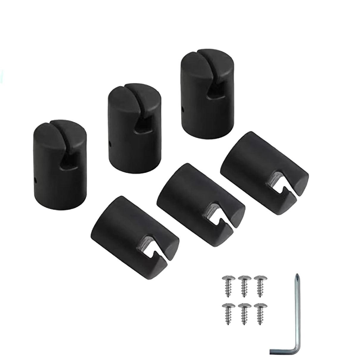 Trampoline Spare Parts UK - Trampoline Enclosure Pole Universal Plastic Cap Top Ring Outdoor Recreation - Tophatter Daily Deals