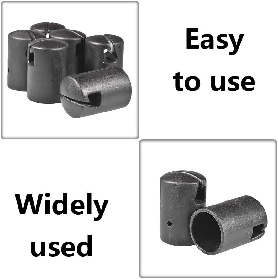 Trampoline Spare Parts UK - Trampoline Enclosure Pole Universal Plastic Cap Top Ring Outdoor Recreation - Tophatter Daily Deals