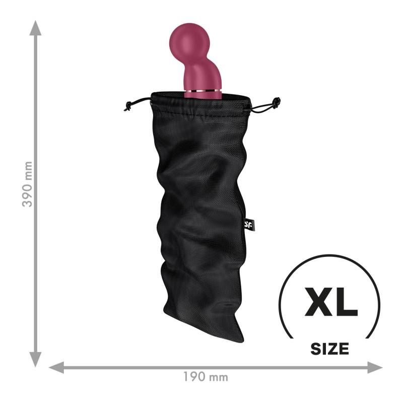 Treasure Bag Black Extra Large for Storing Pleasure Products > Essentials > Toy Storage - Tophatter Daily Deals