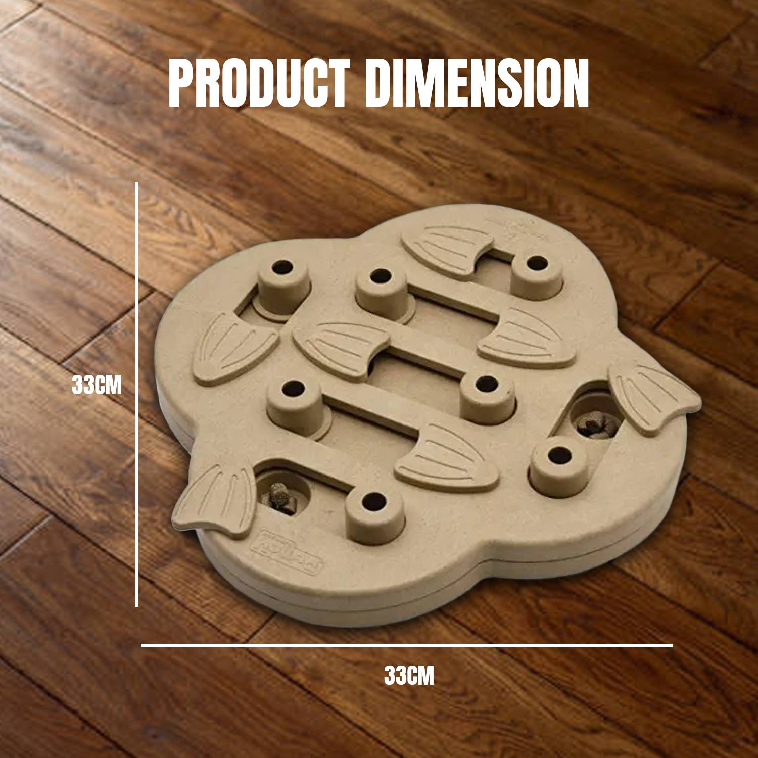 Dog Puzzle Toy – Interactive Slow Feeder for Dogs & Puppies, IQ Training Treat Dispenser Squeak Toys - Tophatter Daily Deals