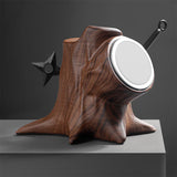 Tree Stump MagSafe Wireless Charger Decor - Tophatter Daily Deals