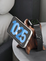 Tree Stump MagSafe Wireless Charger Decor - Tophatter Daily Deals