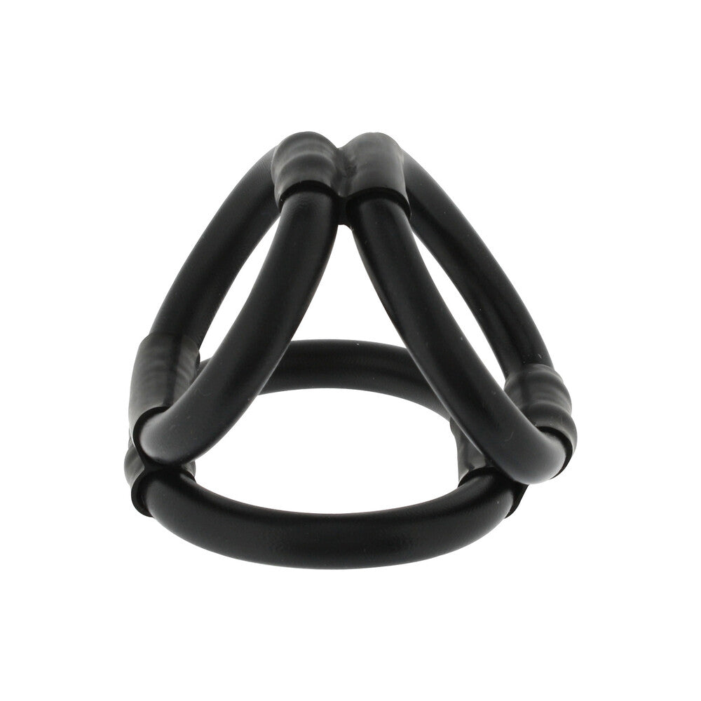 Tri Ring 3 – Cock Cage with Trio of Cock Rings > Cock Ring > Sling - Tophatter Daily Deals