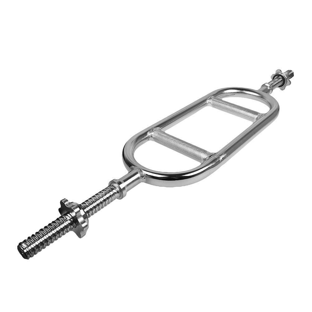 Hammer Curls Bar - Weight Lifting Tricep Bar Spinlock Fitness Grip Bicep Hammer Curl Dumbbells Exercise & Fitness - Tophatter Daily Deals