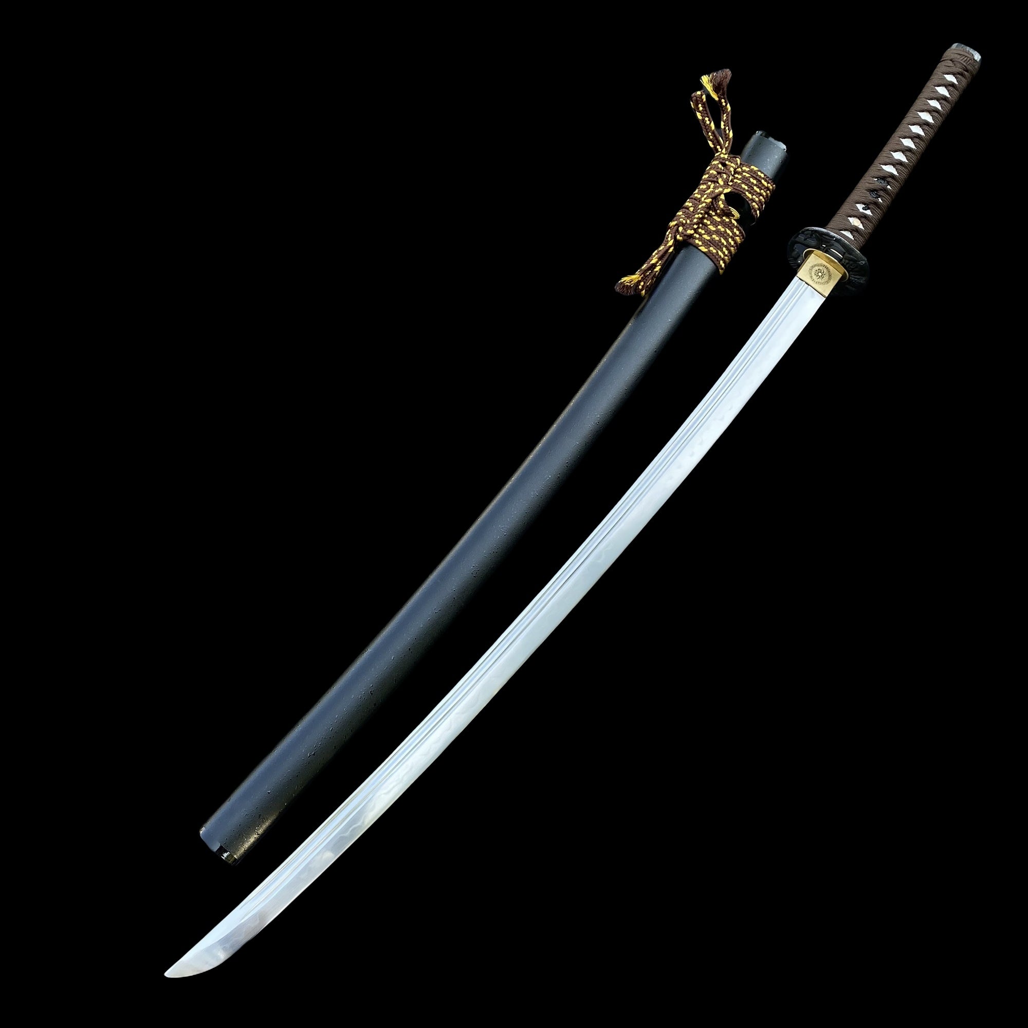 Traditional Forged Katana-Monkey Stealing Peaches - Tophatter Daily Deals