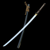 Traditional Forged Katana-Monkey Stealing Peaches - Tophatter Daily Deals
