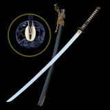 Traditional Forged Katana-Monkey Stealing Peaches - Tophatter Daily Deals