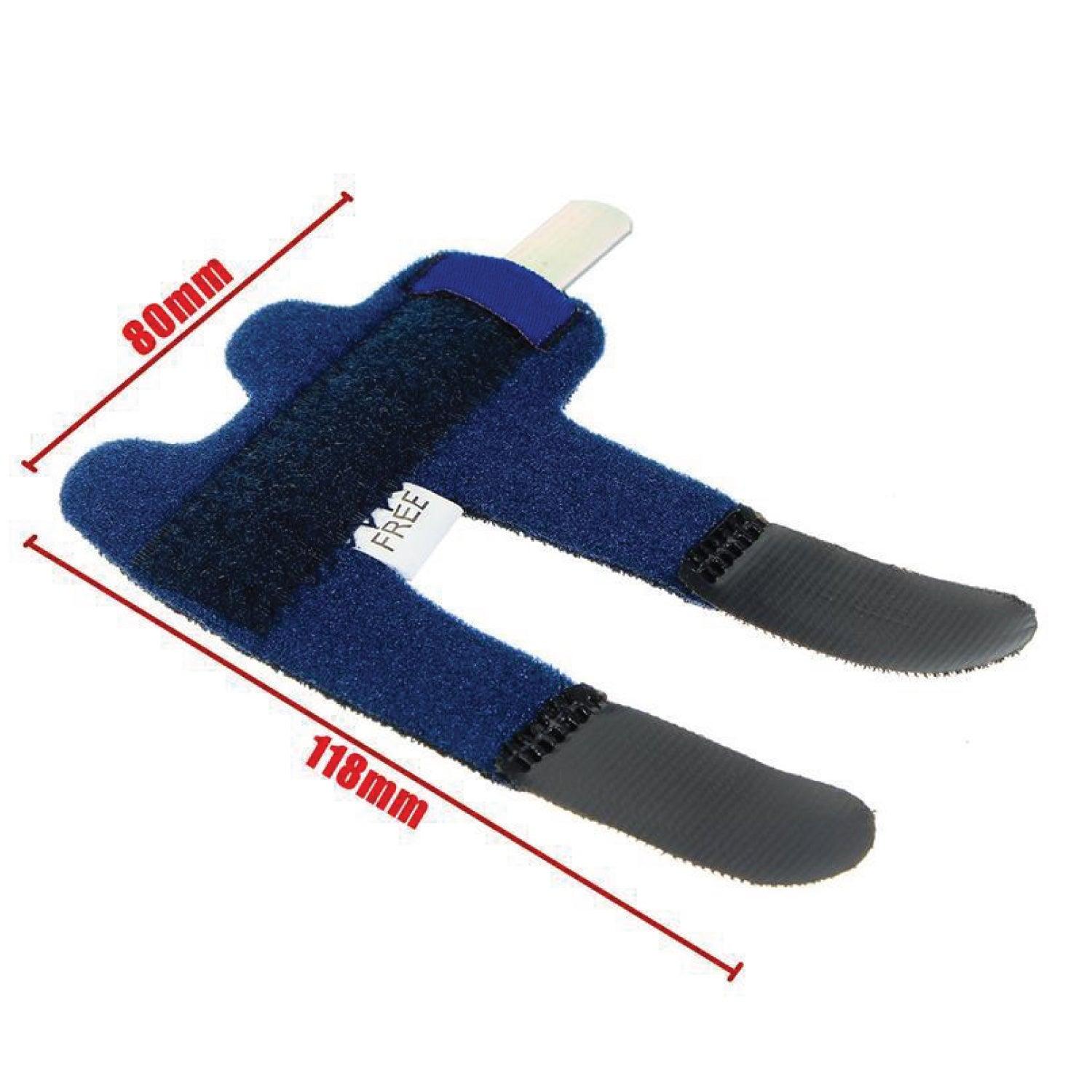 Splints for Trigger Fingers - Support Trigger Straightener Bandage Mallet Brace for Fingers Pain Finger Supports with Built-in Aluminium Personal Care - Tophatter Daily Deals