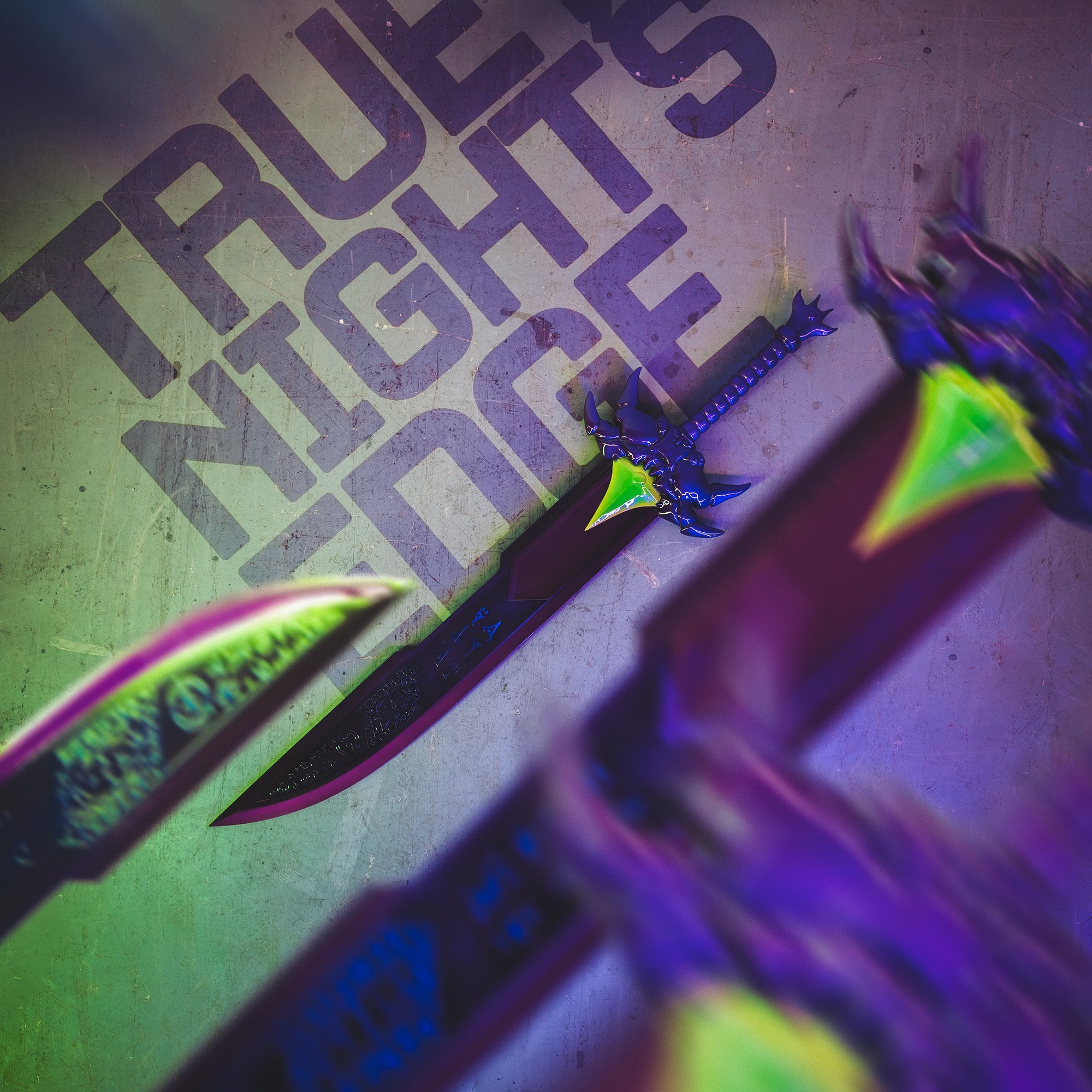 Terraria - True Nights Edge Sword Limited Edition | Fire & Steel Exclusive Video Game Sword - Tophatter Daily Deals