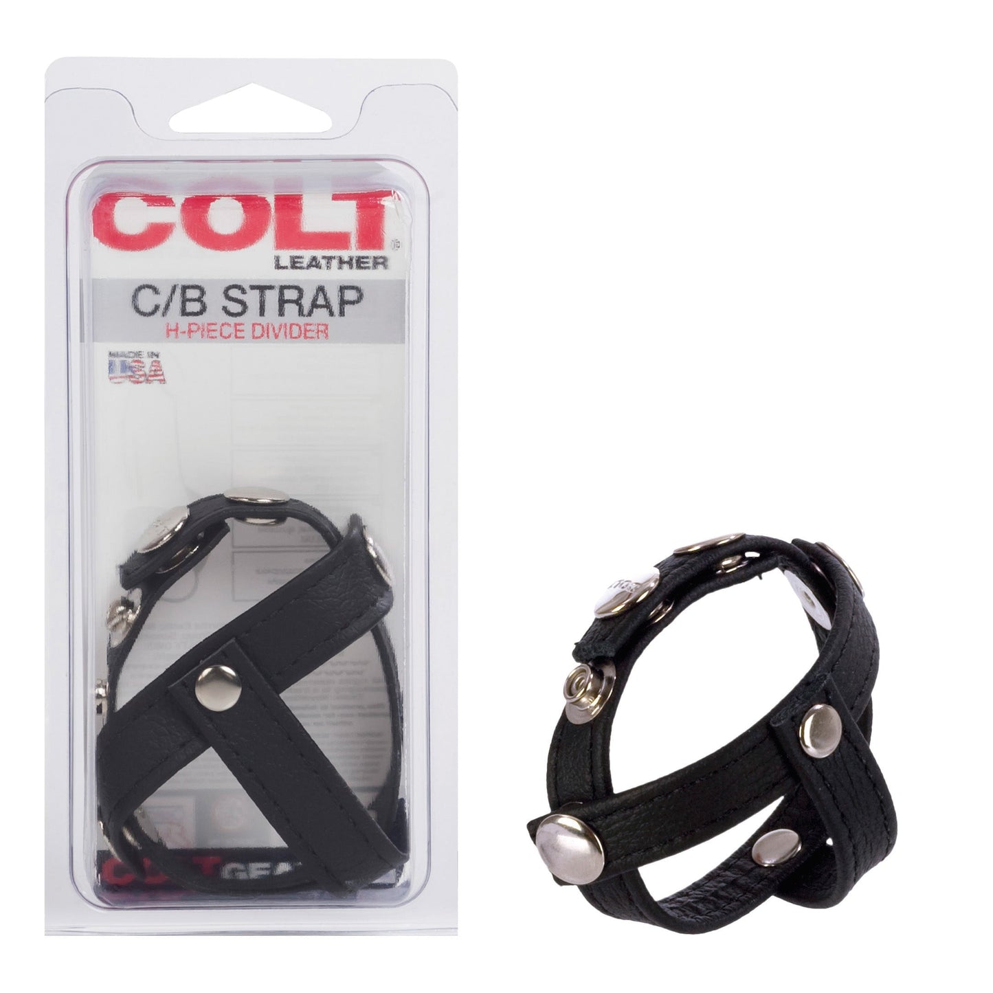 Colt Leather H-Piece Divider Strap – Leather Strap Accessory > Clothes > Mens Leather - Tophatter Daily Deals