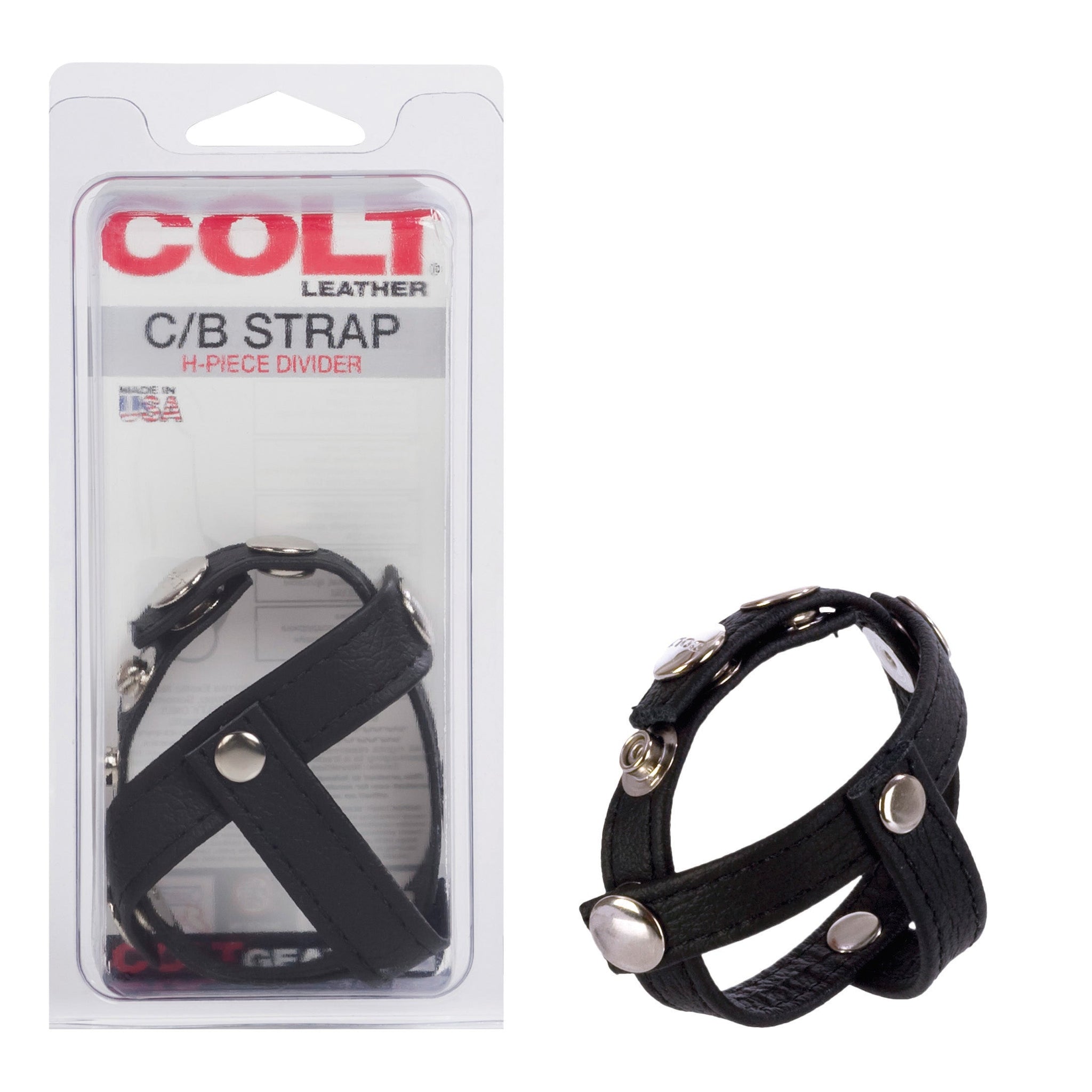 Colt Leather H-Piece Divider Strap – Leather Strap Accessory > Clothes > Mens Leather - Tophatter Daily Deals