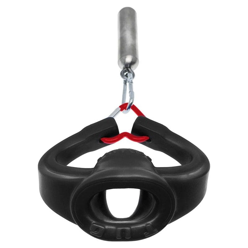 Tug Pull Down Ballstretcher Black Silicone > Sex Toys For Men > Ball Stretchers - Tophatter Daily Deals