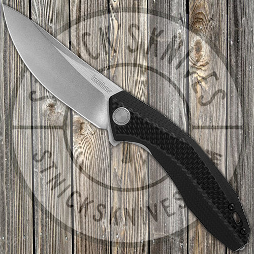 Kershaw - Tumbler - G10 and Carbon Fiber - D2 - 4038 Knives - Tophatter Daily Deals