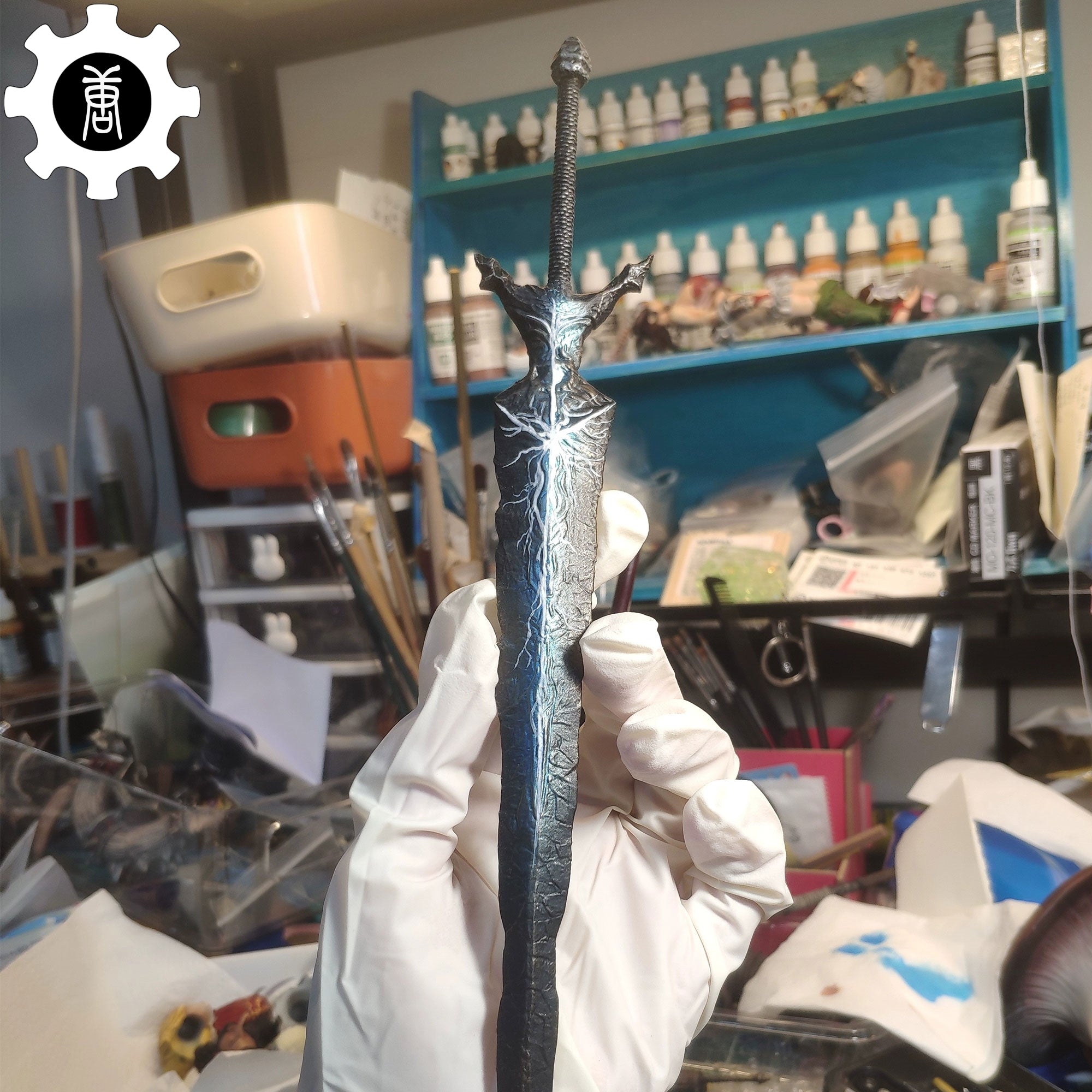 3D Printed 1:6 Scale Twin Prince Greatsword - Tophatter Daily Deals