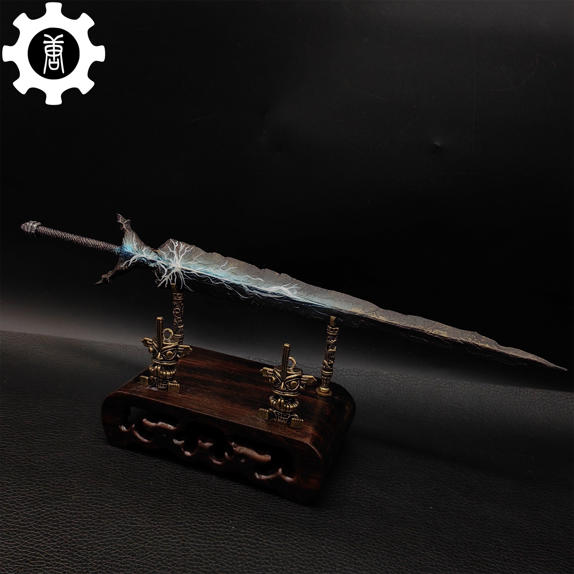 3D Printed 1:6 Scale Twin Prince Greatsword - Tophatter Daily Deals