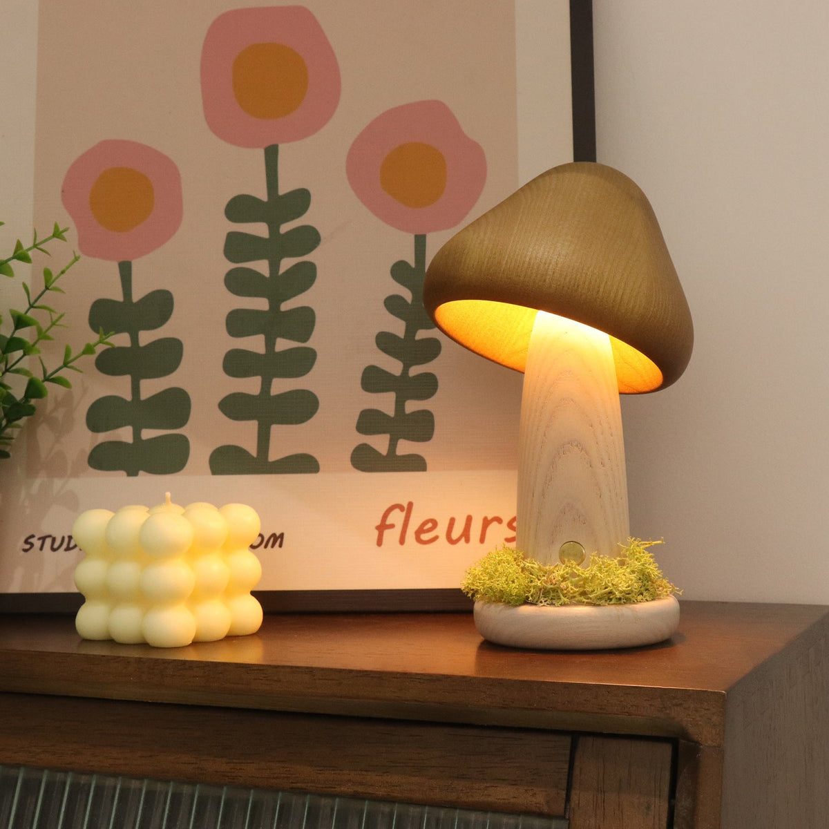 Twisted Mushroom LED Night Light Lighting - Tophatter Daily Deals