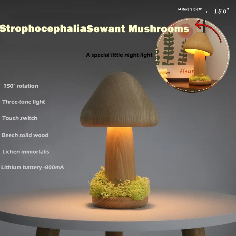 Twisted Mushroom LED Night Light Lighting - Tophatter Daily Deals