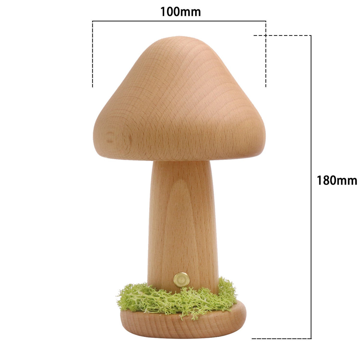 Twisted Mushroom LED Night Light Large Beech Lighting - Tophatter Daily Deals