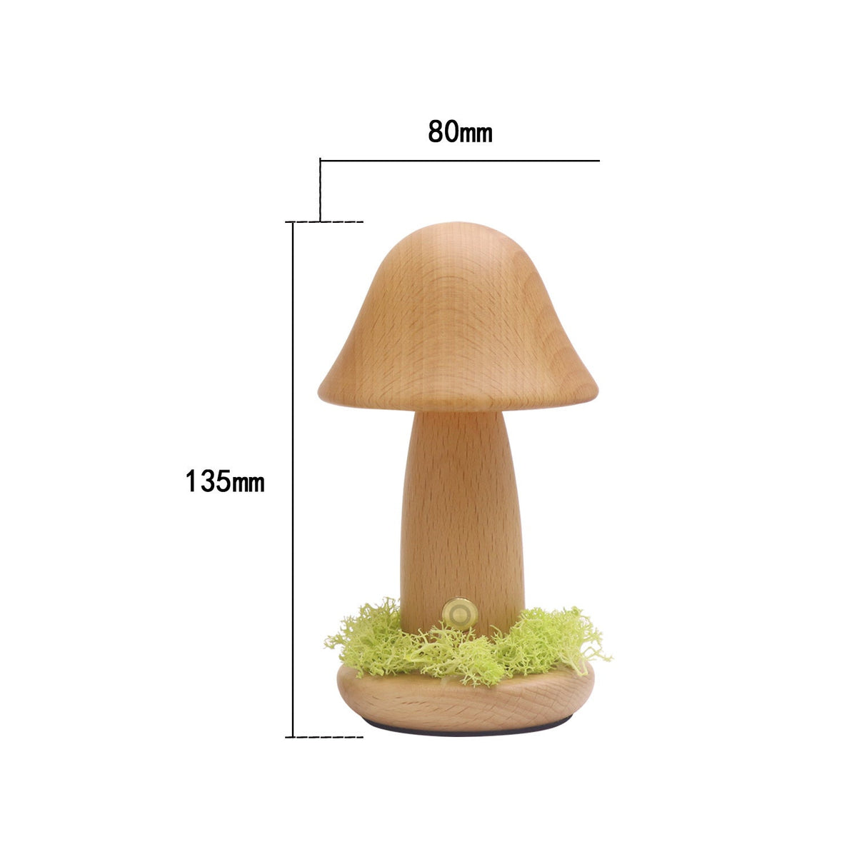 Twisted Mushroom LED Night Light Small Beech Lighting - Tophatter Daily Deals