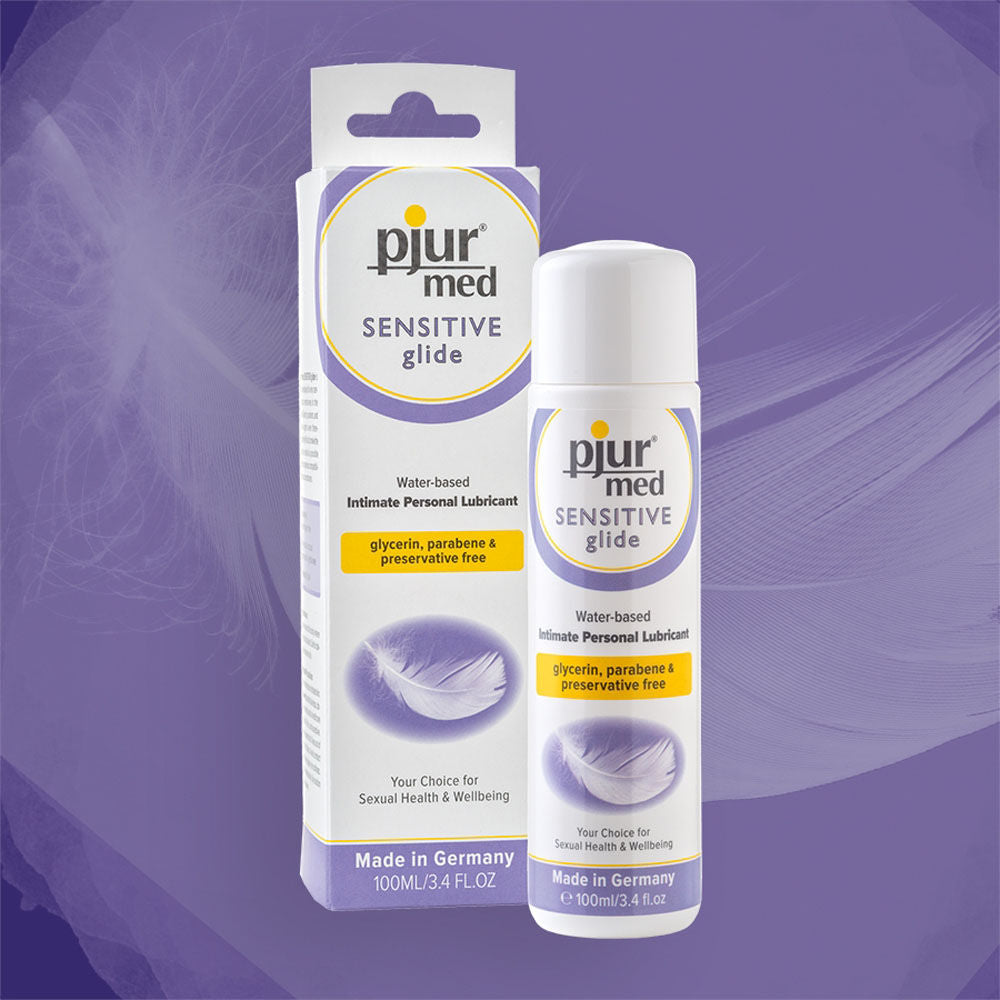 Pjur Med Sensitive Glide – Water-Based Personal Lubricant 3.4 Fl Oz (100ml) > Lube > Water Based - Tophatter Daily Deals