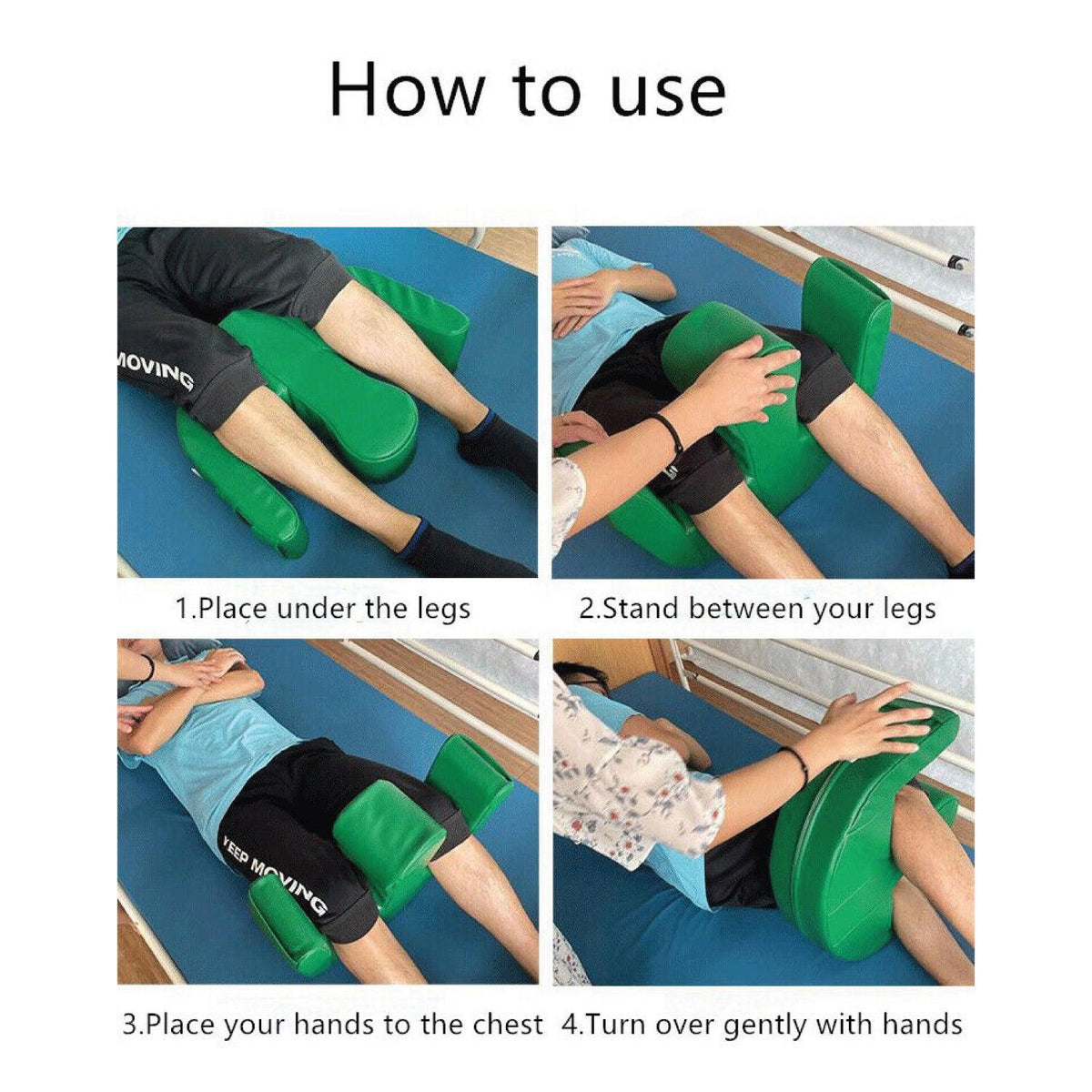 Turning Device for Patients - U Shaped Bed Turn Over Aid Elderly Pillow for Patients People Nursing Device Health & Beauty - Tophatter Daily Deals
