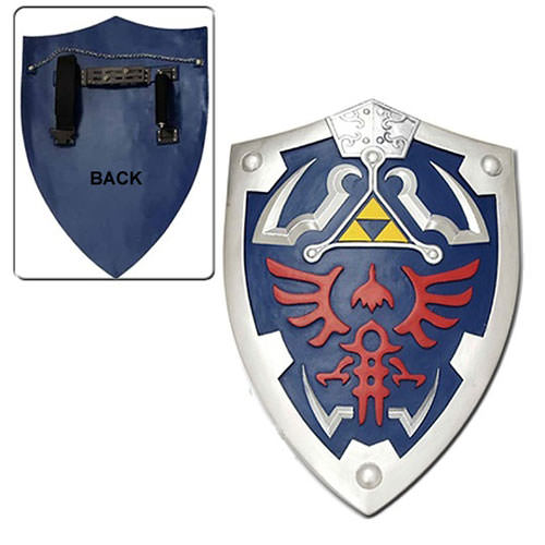 Deluxe Zelda Hylian Shield Replica - TOPHATTER'S ARMORY DEALS Collectible Weapons - Tophatter Daily Deals