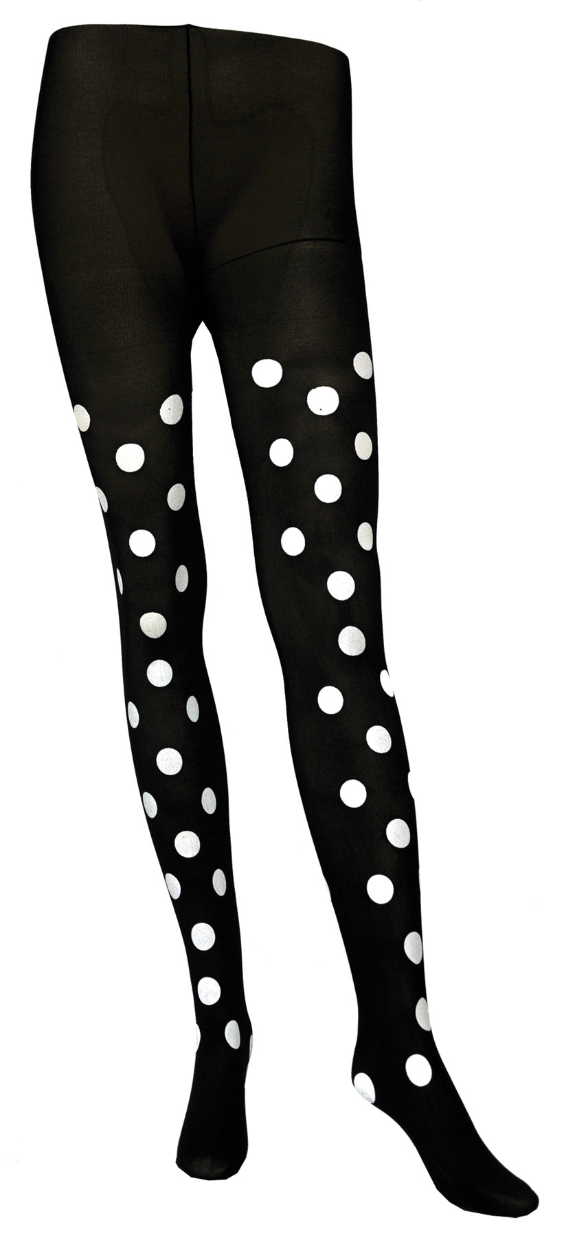 Opaque Polka Dot Tights Costume Tights & Stockings - Tophatter Daily Deals