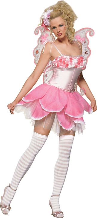 Women's Rose Petal Pixie Costume Womens Halloween Costumes - Tophatter Daily Deals